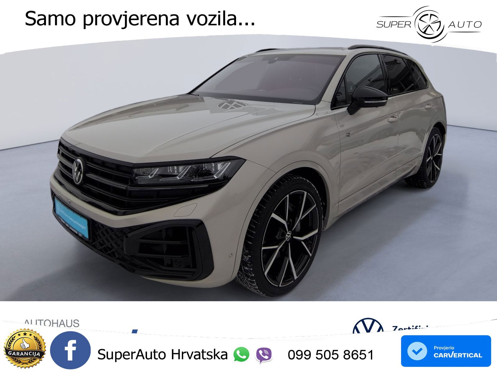 Volkswagen Touareg 3.0 V6 TFSI (340 KS) 4MOTION Tiptronic ZRAČNI+ACC+GR SJED+KAM+PANO
