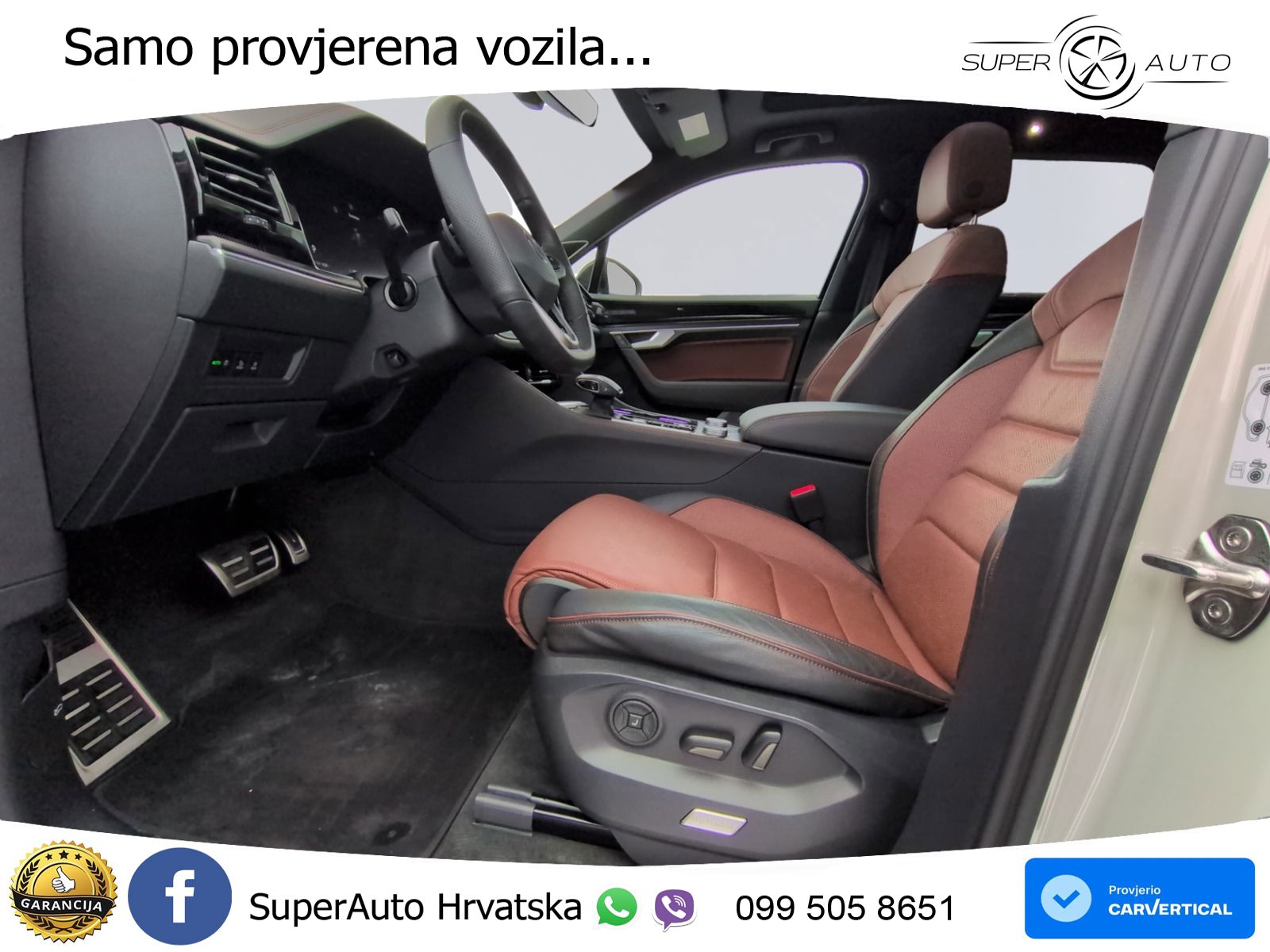 Volkswagen Touareg 3.0 V6 TFSI (340 KS) 4MOTION Tiptronic ZRAČNI+ACC+GR SJED+KAM+PANO