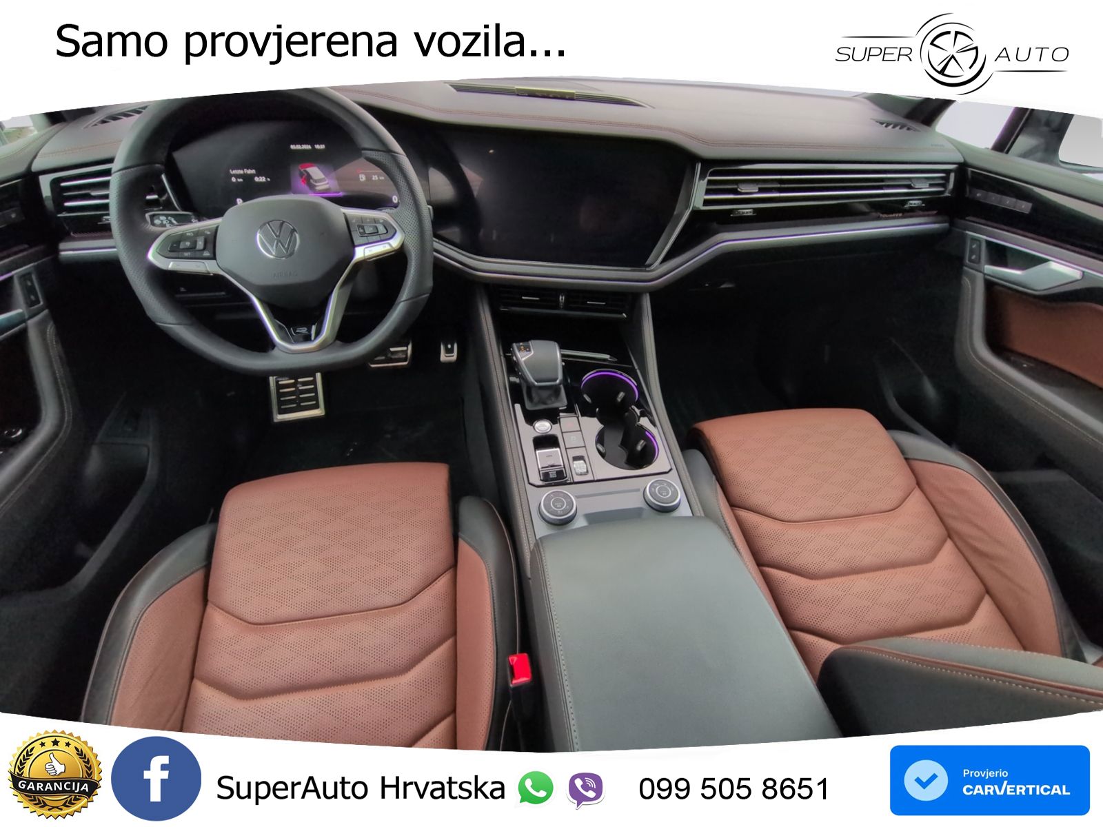 Volkswagen Touareg 3.0 V6 TFSI (340 KS) 4MOTION Tiptronic ZRAČNI+ACC+GR SJED+KAM+PANO