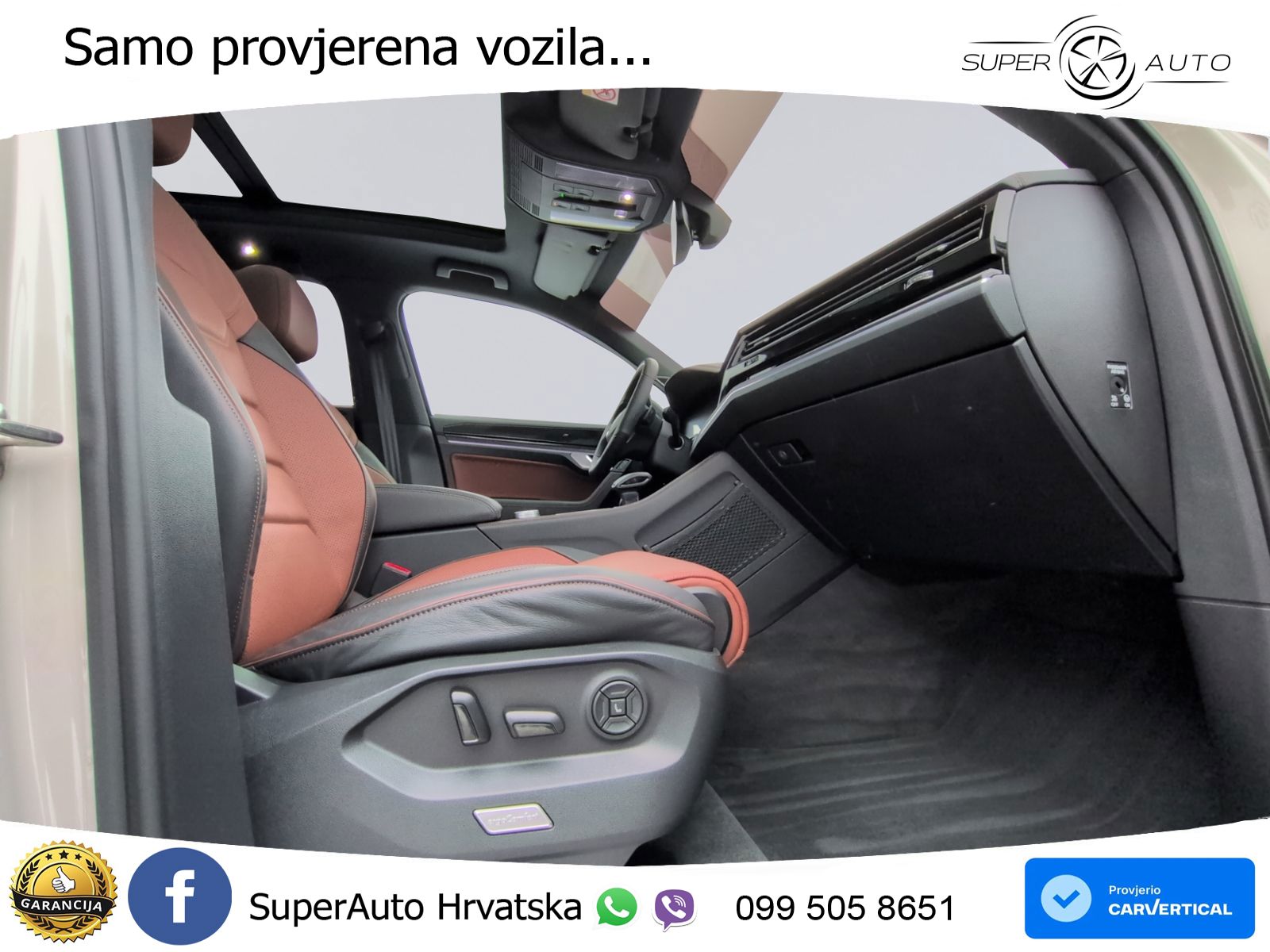Volkswagen Touareg 3.0 V6 TFSI (340 KS) 4MOTION Tiptronic ZRAČNI+ACC+GR SJED+KAM+PANO