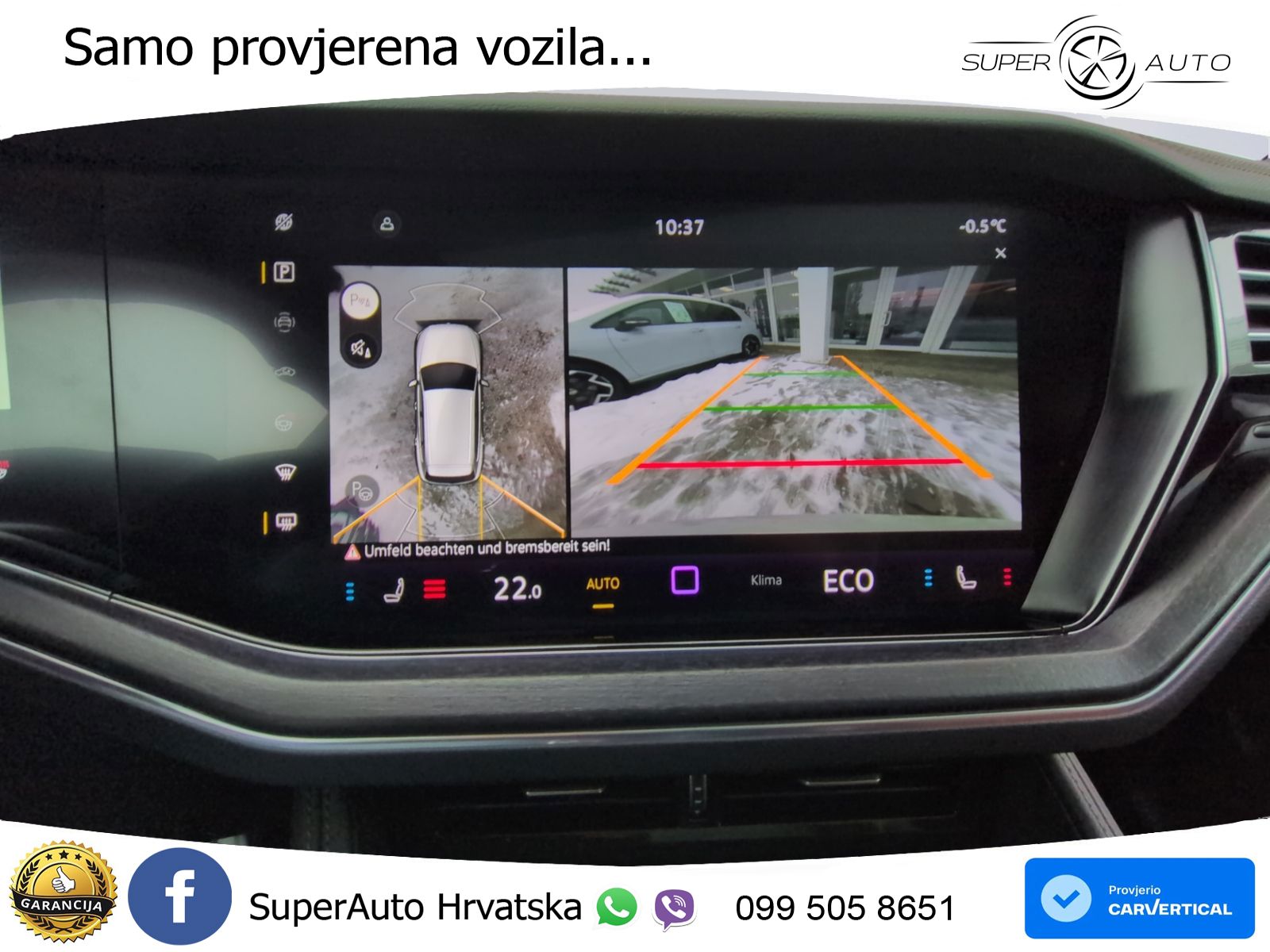 Volkswagen Touareg 3.0 V6 TFSI (340 KS) 4MOTION Tiptronic ZRAČNI+ACC+GR SJED+KAM+PANO