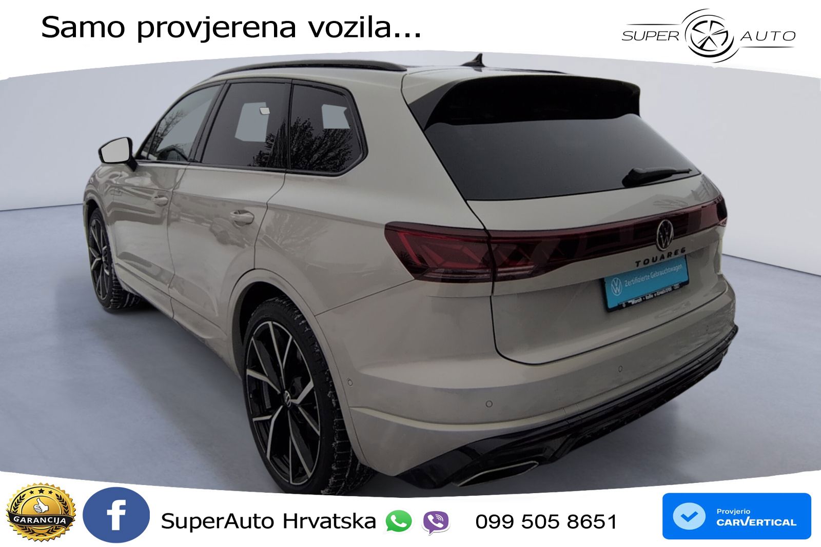 Volkswagen Touareg 3.0 V6 TFSI (340 KS) 4MOTION Tiptronic ZRAČNI+ACC+GR SJED+KAM+PANO