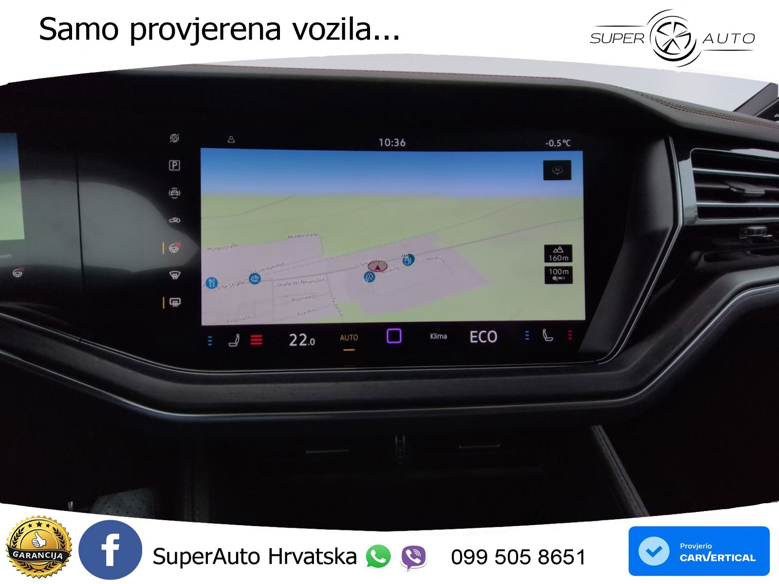 Volkswagen Touareg 3.0 V6 TFSI (340 KS) 4MOTION Tiptronic ZRAČNI+ACC+GR SJED+KAM+PANO