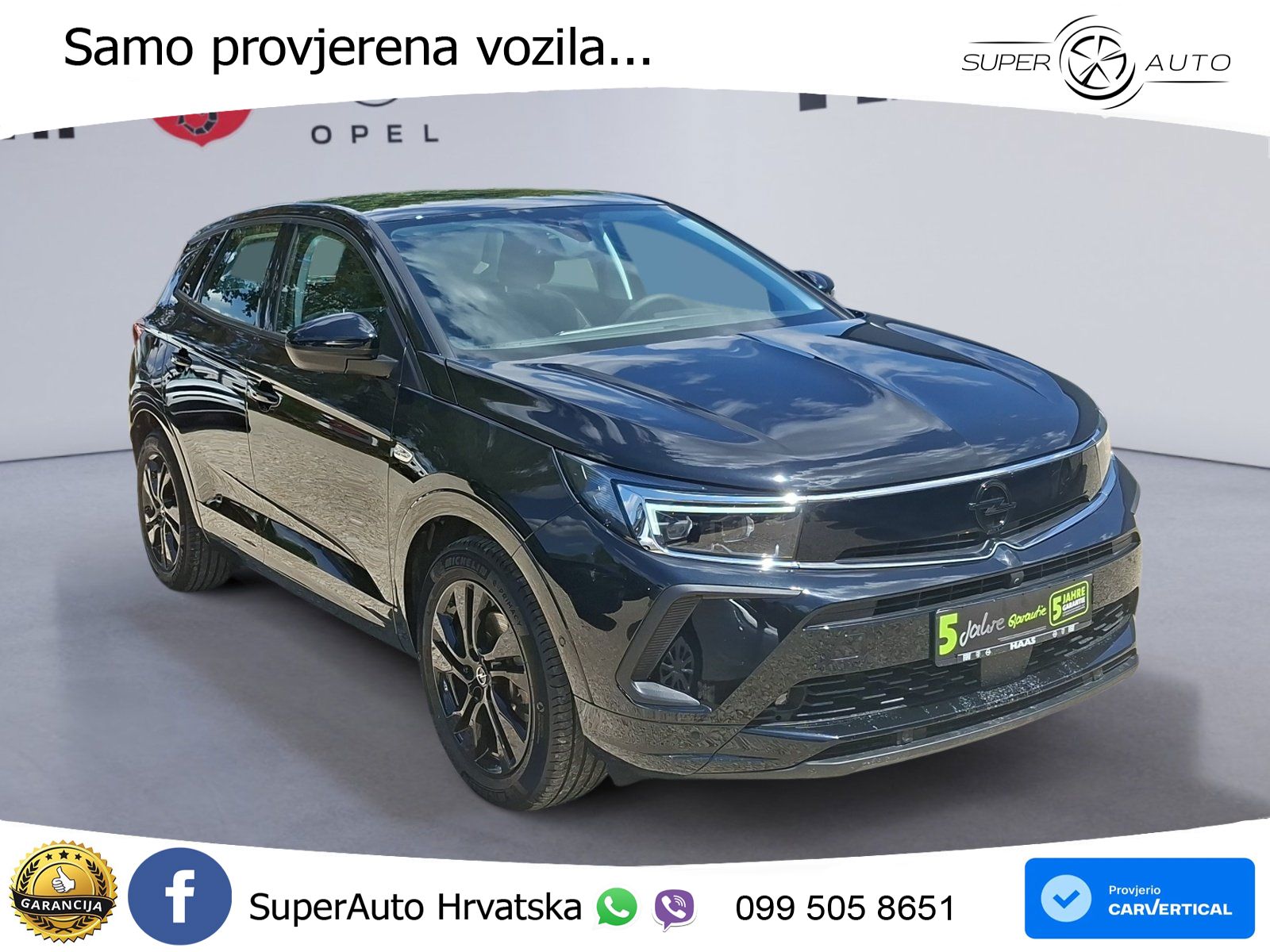 Opel Grandland 1.2 Turbo (136 KS)  e-DCT GS LED+GR SJED+ACC