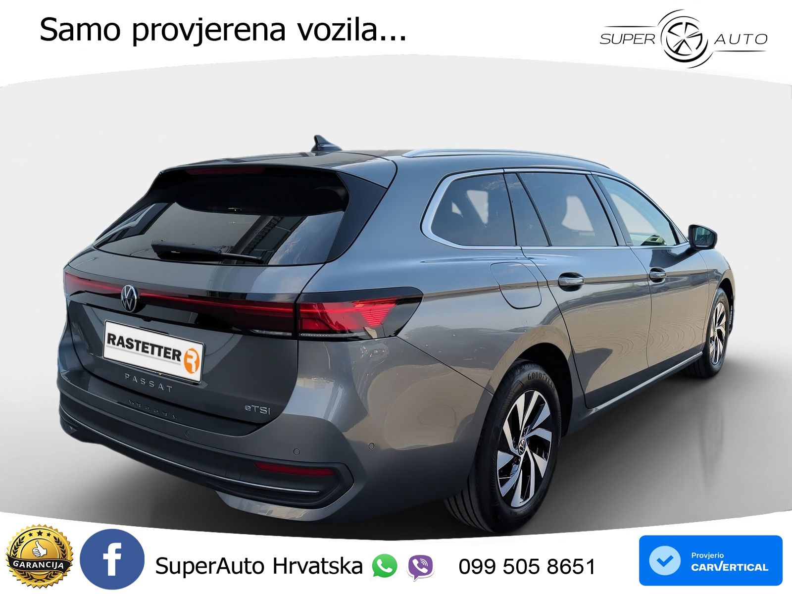 Volkswagen Passat Variant 1.5 eTSI (150 KS) DSG Business LED+GR SJED+ACC