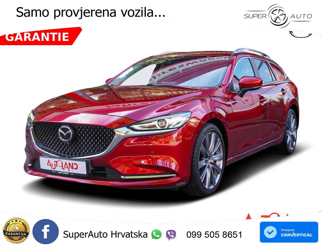 Mazda 6 Sport Combi 2.5 SKYACTIV-G (194 KS) SKYACTIV-Drive