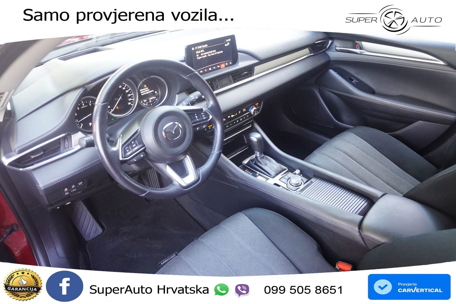 Mazda 6 Sport Combi 2.5 SKYACTIV-G (194 KS) SKYACTIV-Drive