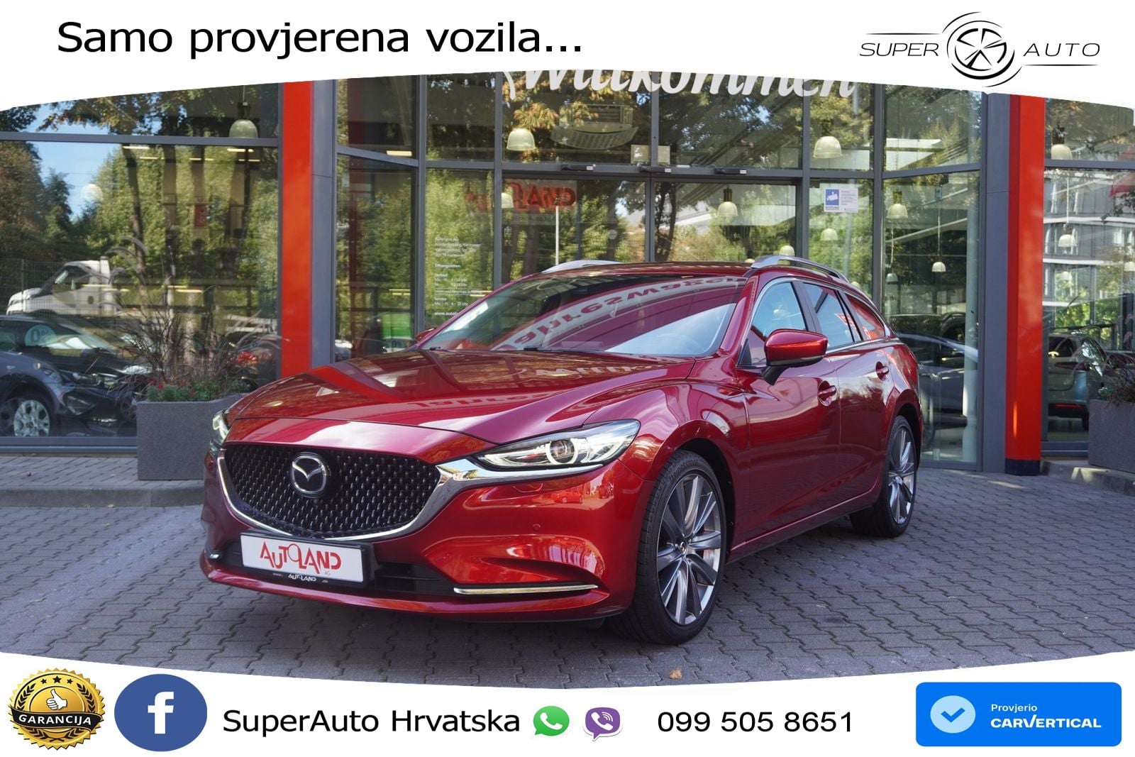 Mazda 6 Sport Combi 2.5 SKYACTIV-G (194 KS) SKYACTIV-Drive