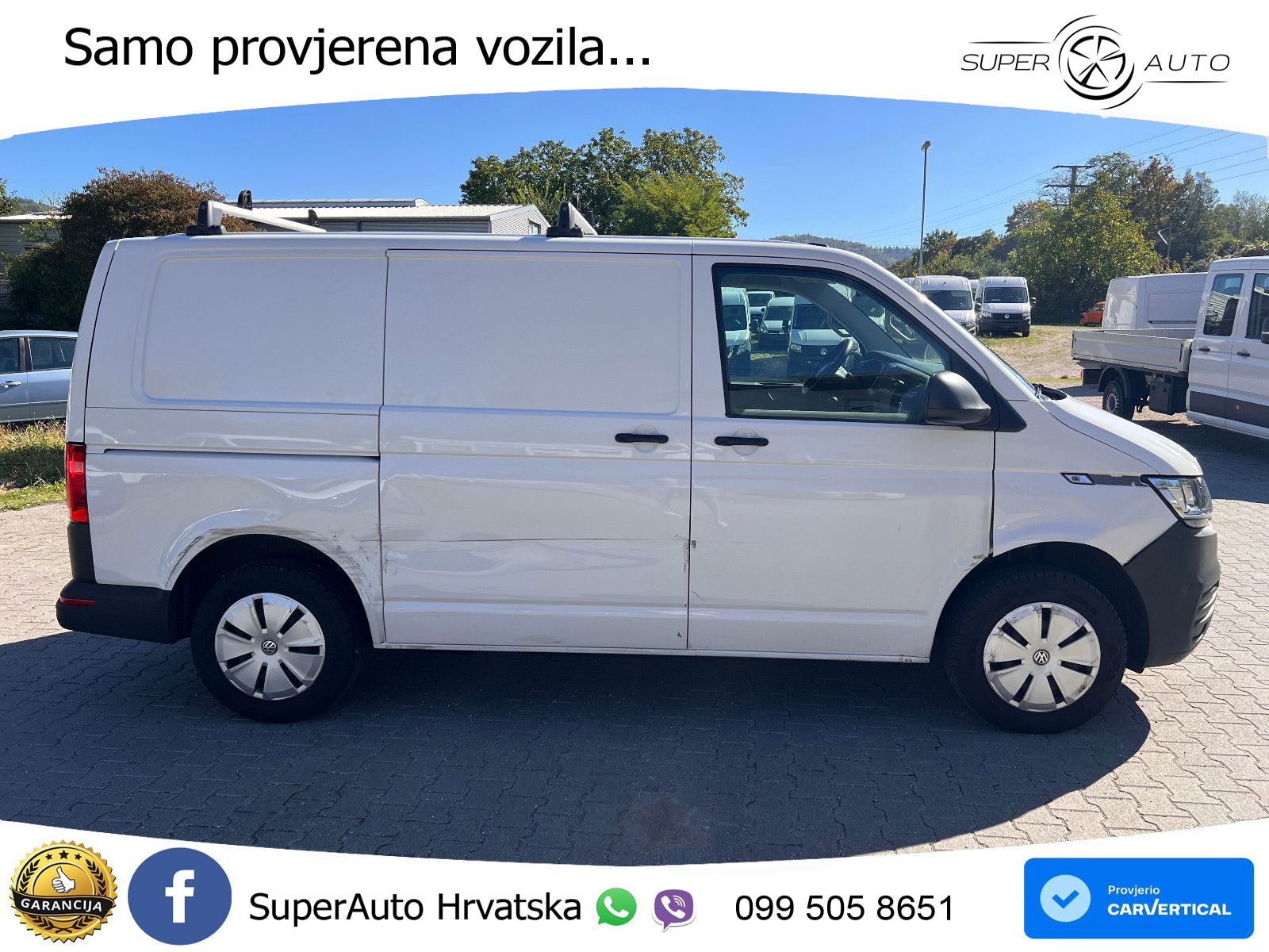 Volkswagen T6.1 Transporter Kasten FWD Navi GRA Kamera .... 90 KS