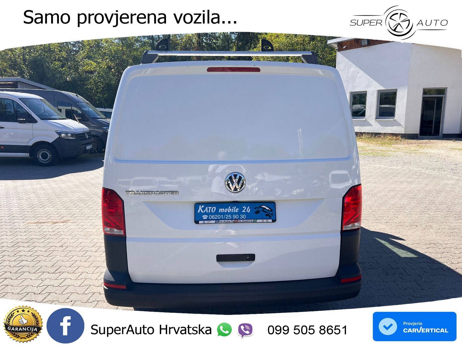 Volkswagen T6.1 Transporter Kasten FWD Navi GRA Kamera .... 90 KS