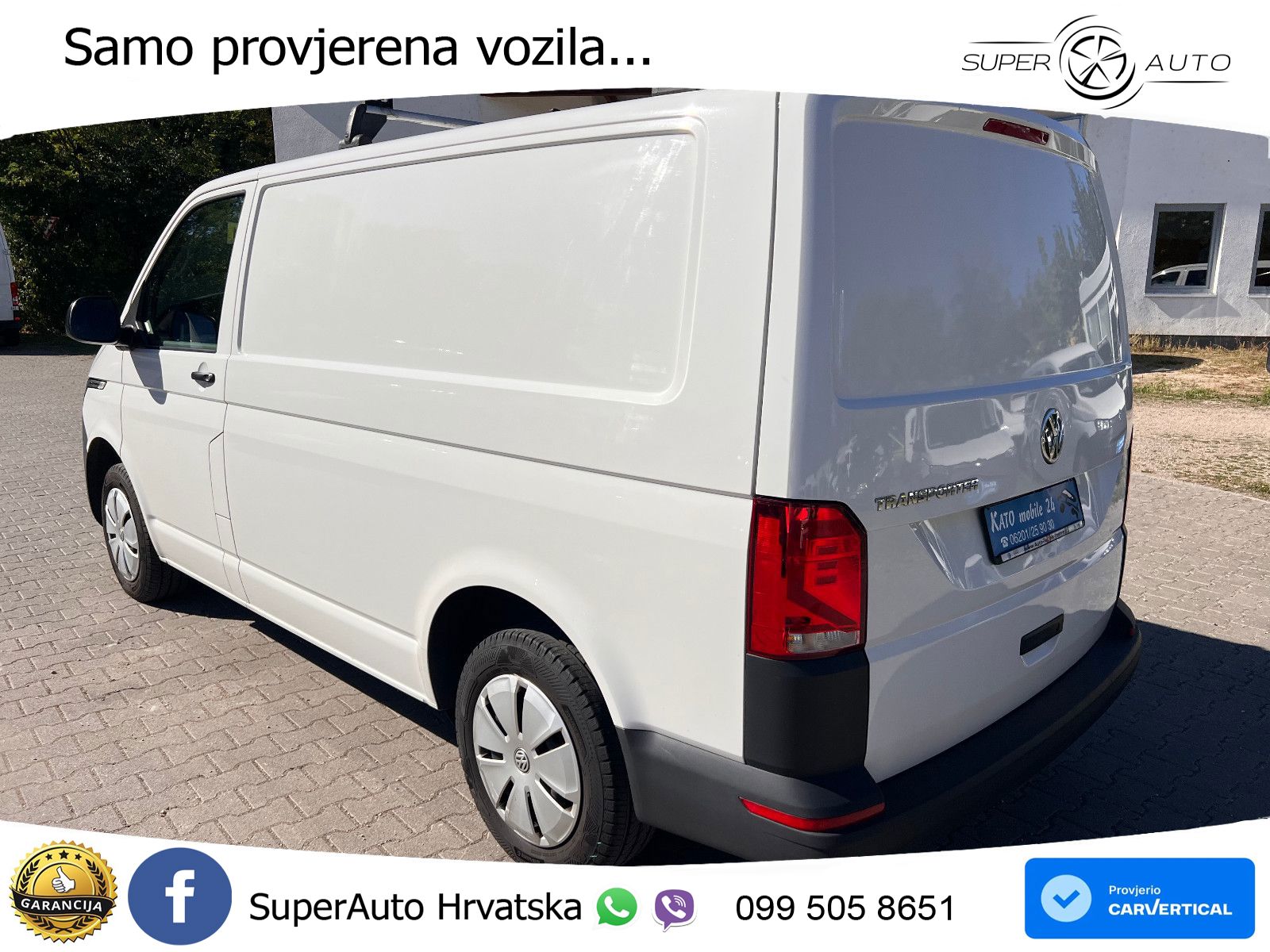 Volkswagen T6.1 Transporter Kasten FWD Navi GRA Kamera .... 90 KS