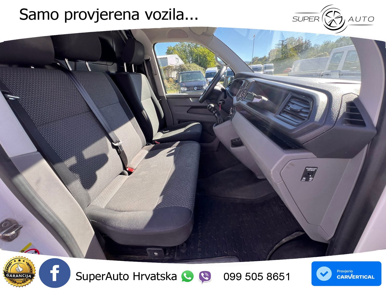 Volkswagen T6.1 Transporter Kasten FWD Navi GRA Kamera .... 90 KS