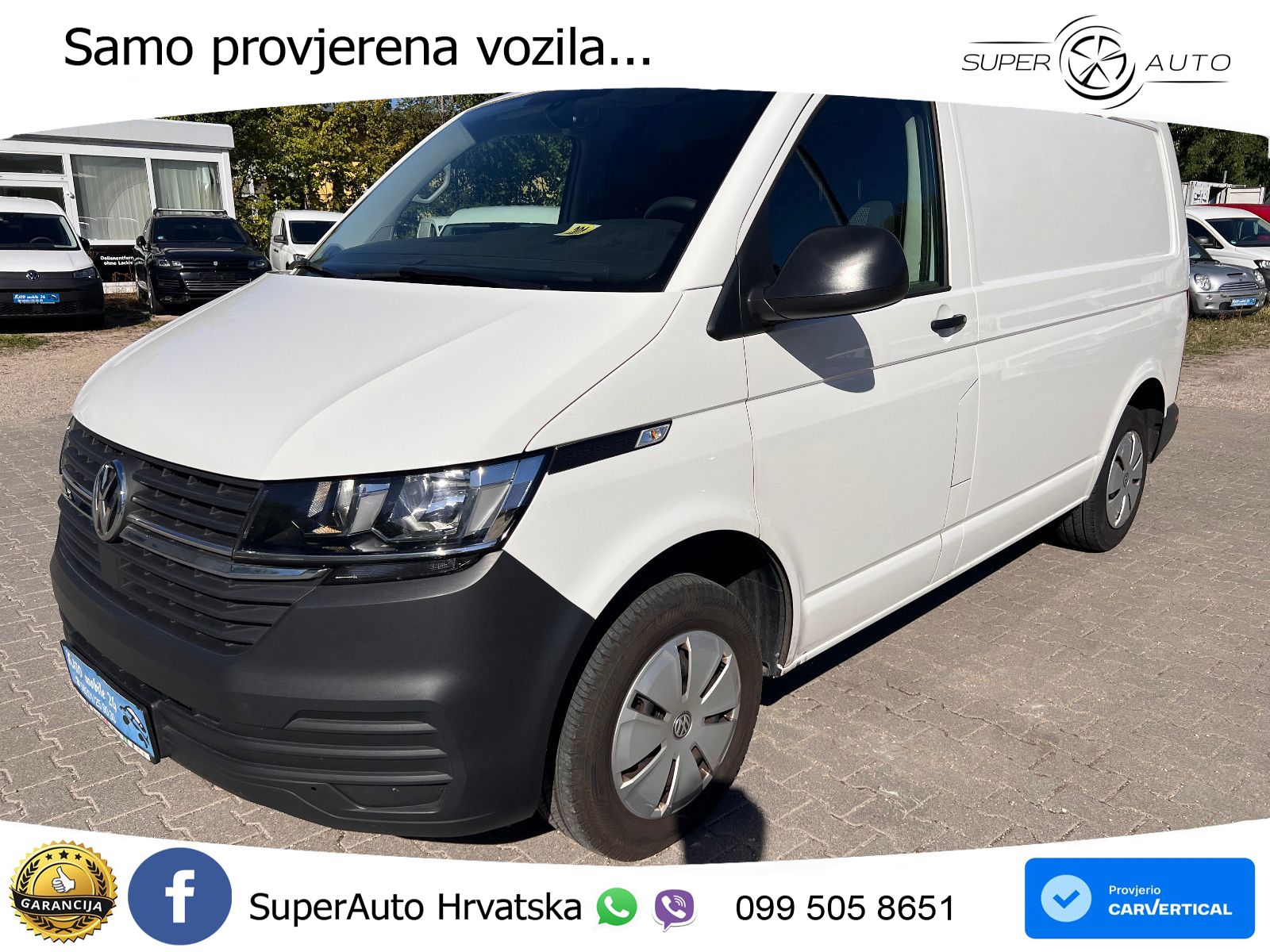 Volkswagen T6.1 Transporter Kasten FWD Navi GRA Kamera .... 90 KS