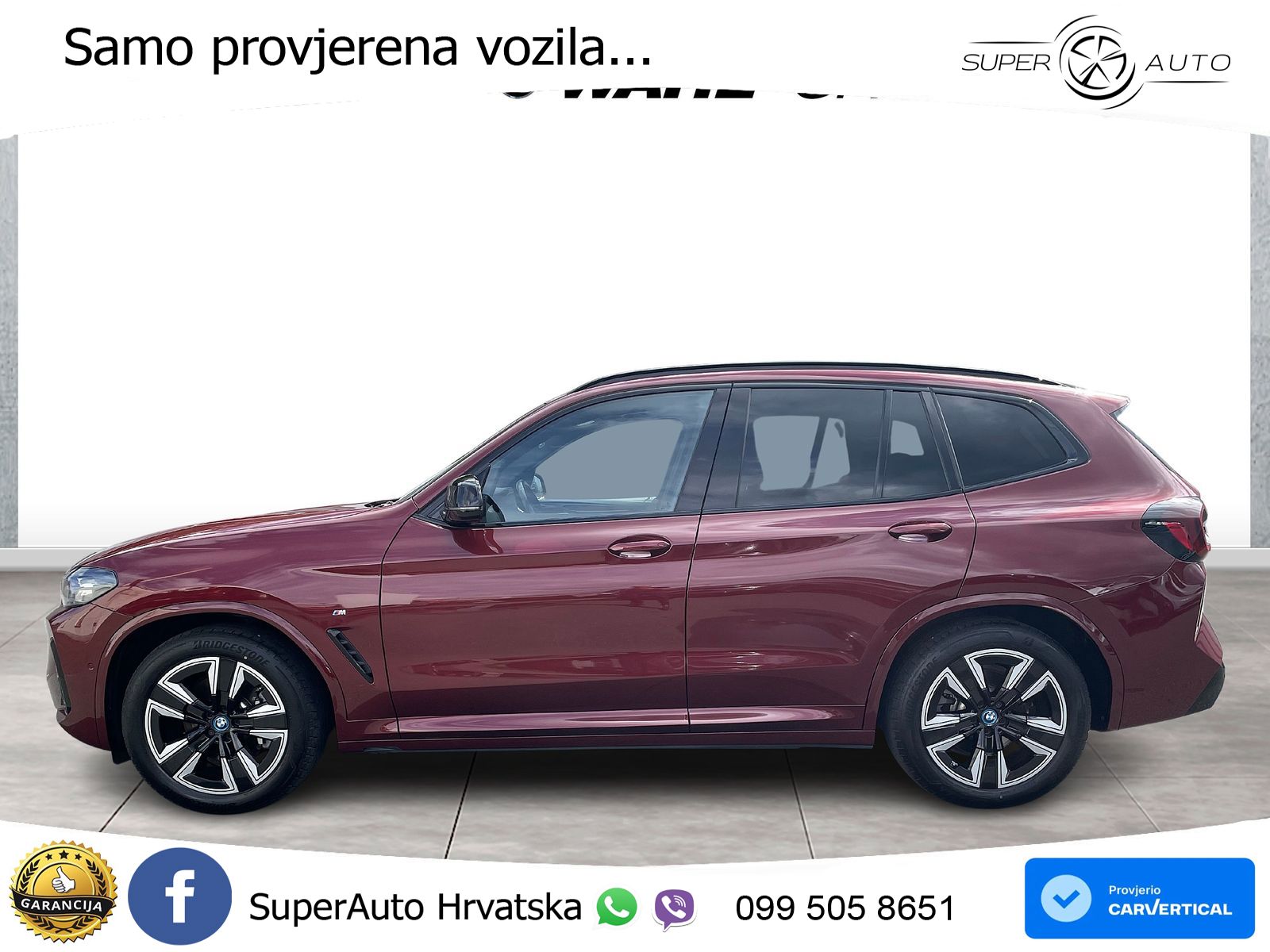 BMW iX3 80 kWh (286 KS)