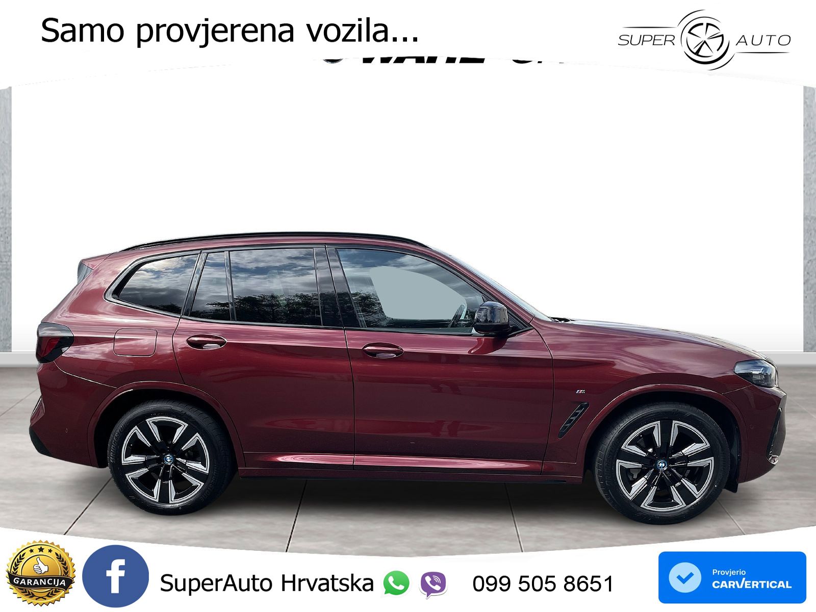 BMW iX3 80 kWh (286 KS)