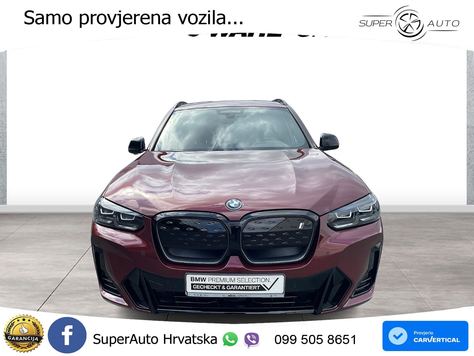 BMW iX3 80 kWh (286 KS)