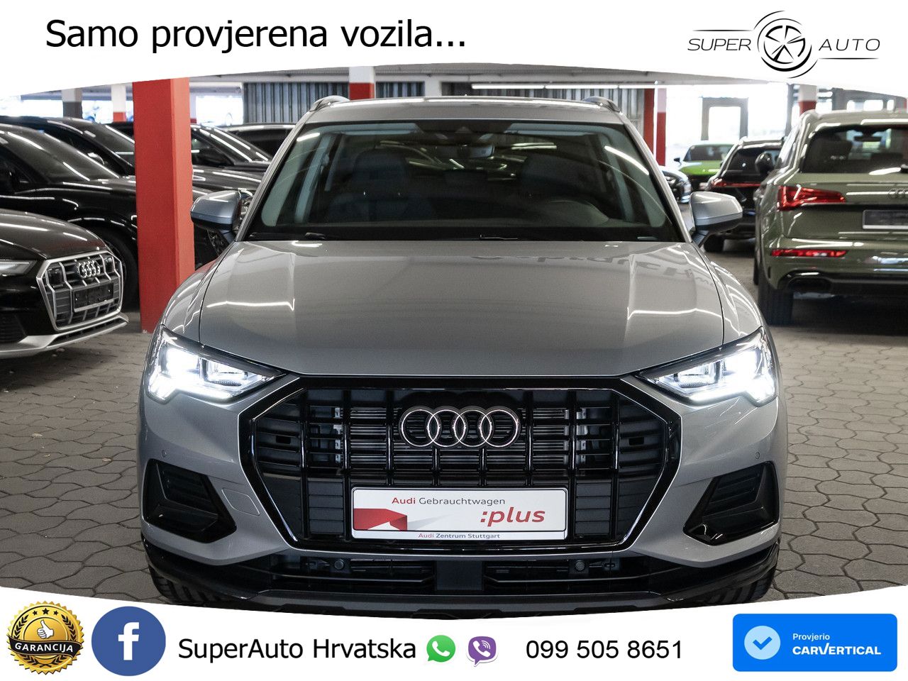 Audi Q3 1.5 TFSI (150 KS) S tronic LED+GR SJED+ACC