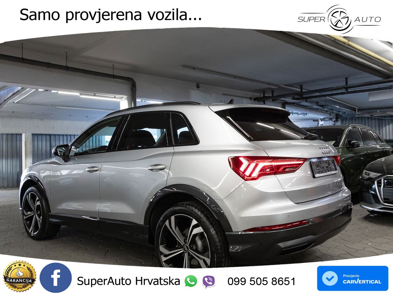 Audi Q3 1.5 TFSI (150 KS) S tronic LED+GR SJED+ACC