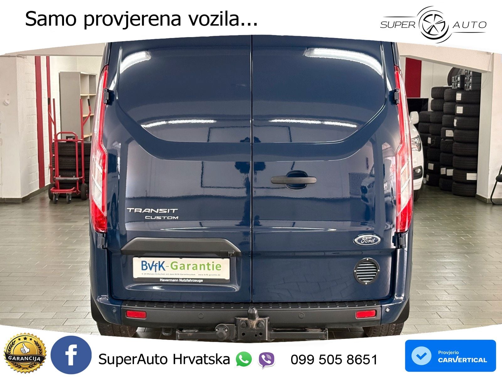 Ford Transit Custom 280 L1 Trend | Klima | AHK | Rück 105 KS