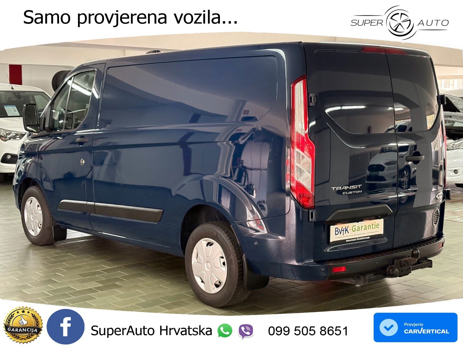 Ford Transit Custom 280 L1 Trend | Klima | AHK | Rück 105 KS