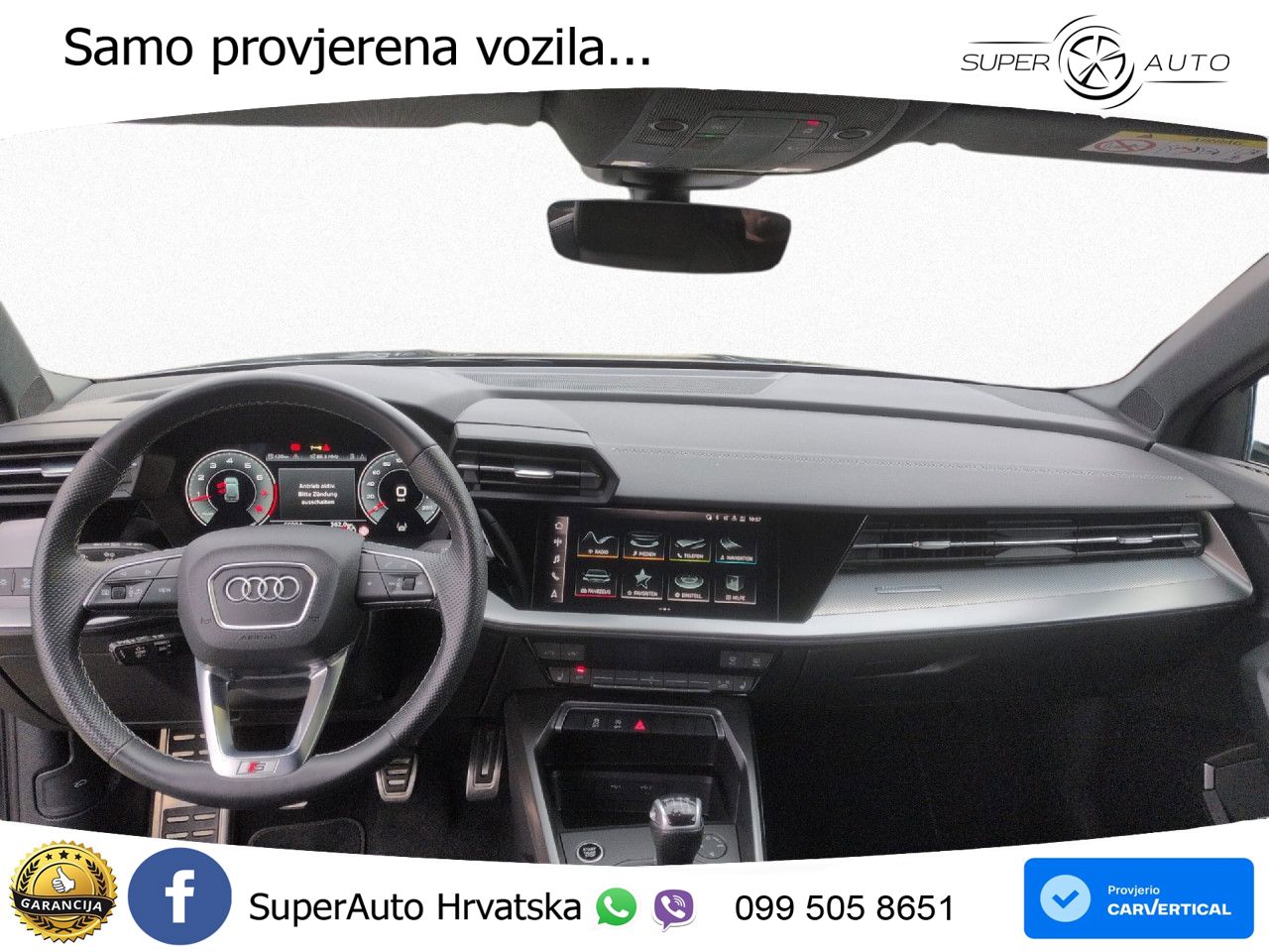 Audi A3 35 TFSI (150 KS) S line LED+GR SJED+ACC