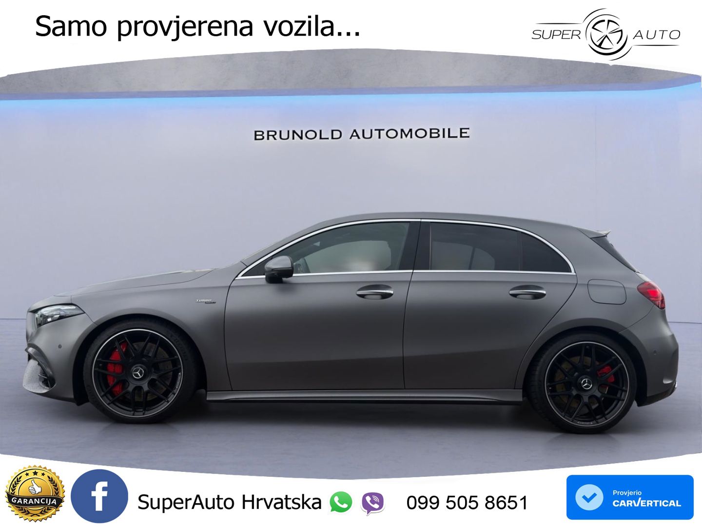 Mercedes-Benz AMG A 45 S 4MATIC+ AMG SPEEDSHIFT DCT 8G ACC+HEAD+GR SJED+360+PANO
