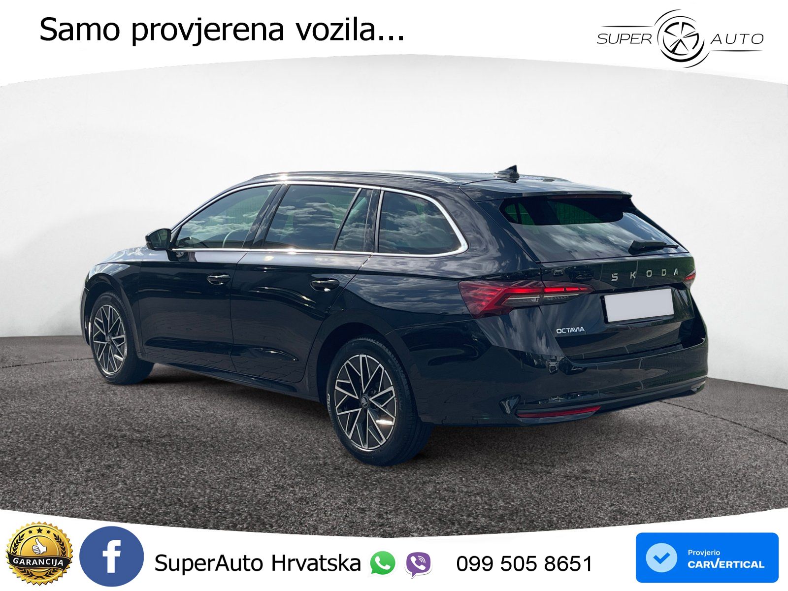 Škoda Octavia Combi 2.0 TDI (150 KS) DSG Selection LED+GR SJED+ACC