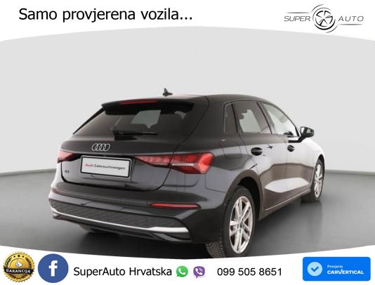 Audi A3 Sportback 40 TFSI e (204 KS) Plug-in Hybrid S tronic advanced LED+GR SJED+ACC