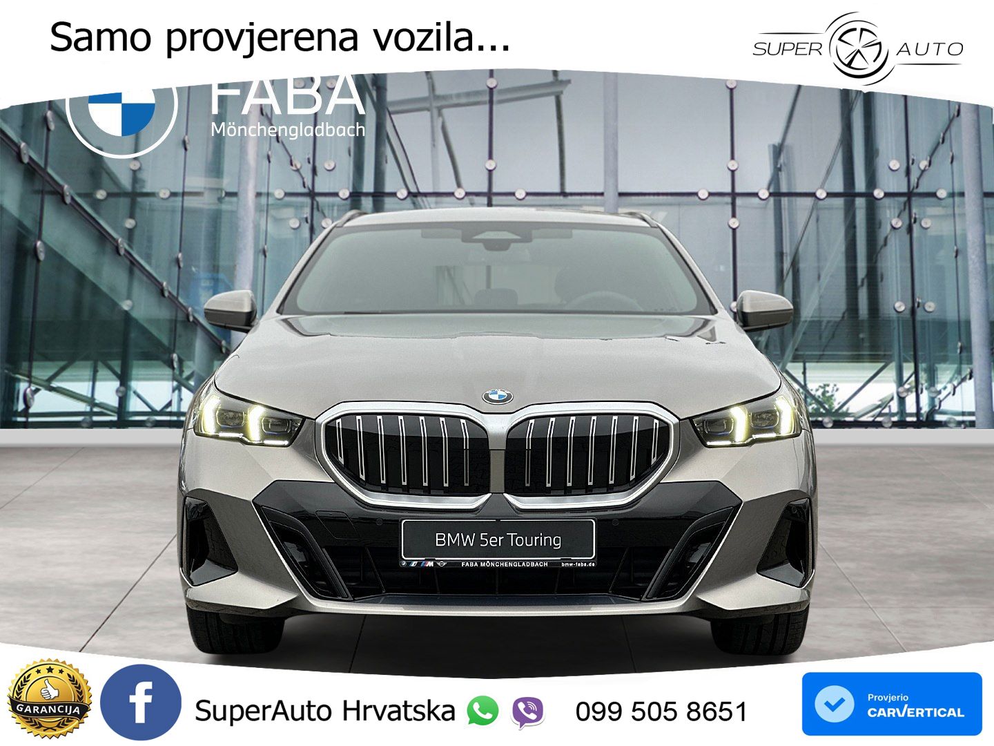 BMW 520i Touring (208 KS) Steptronic M Sport LED+GR SJED+ACC
