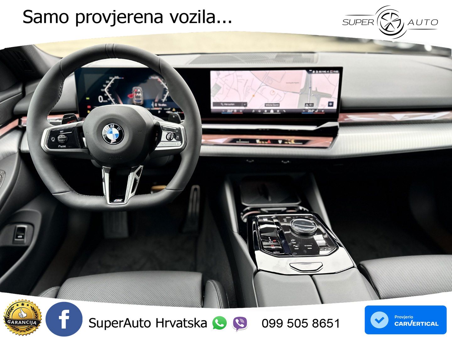 BMW 520i Touring (208 KS) Steptronic M Sport LED+GR SJED+ACC