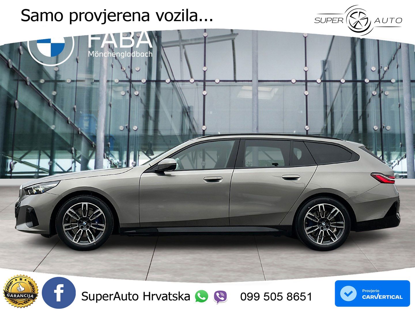 BMW 520i Touring (208 KS) Steptronic M Sport LED+GR SJED+ACC