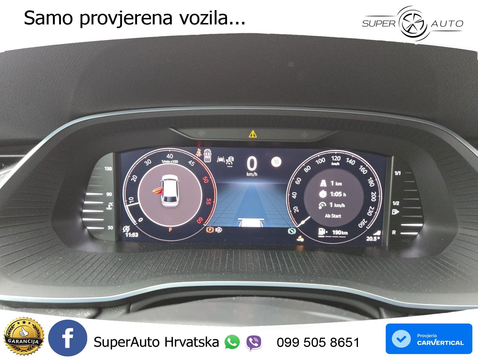 Škoda Octavia Combi 2.0 TDI (150 KS) DSG LED+GR SJED+ACC