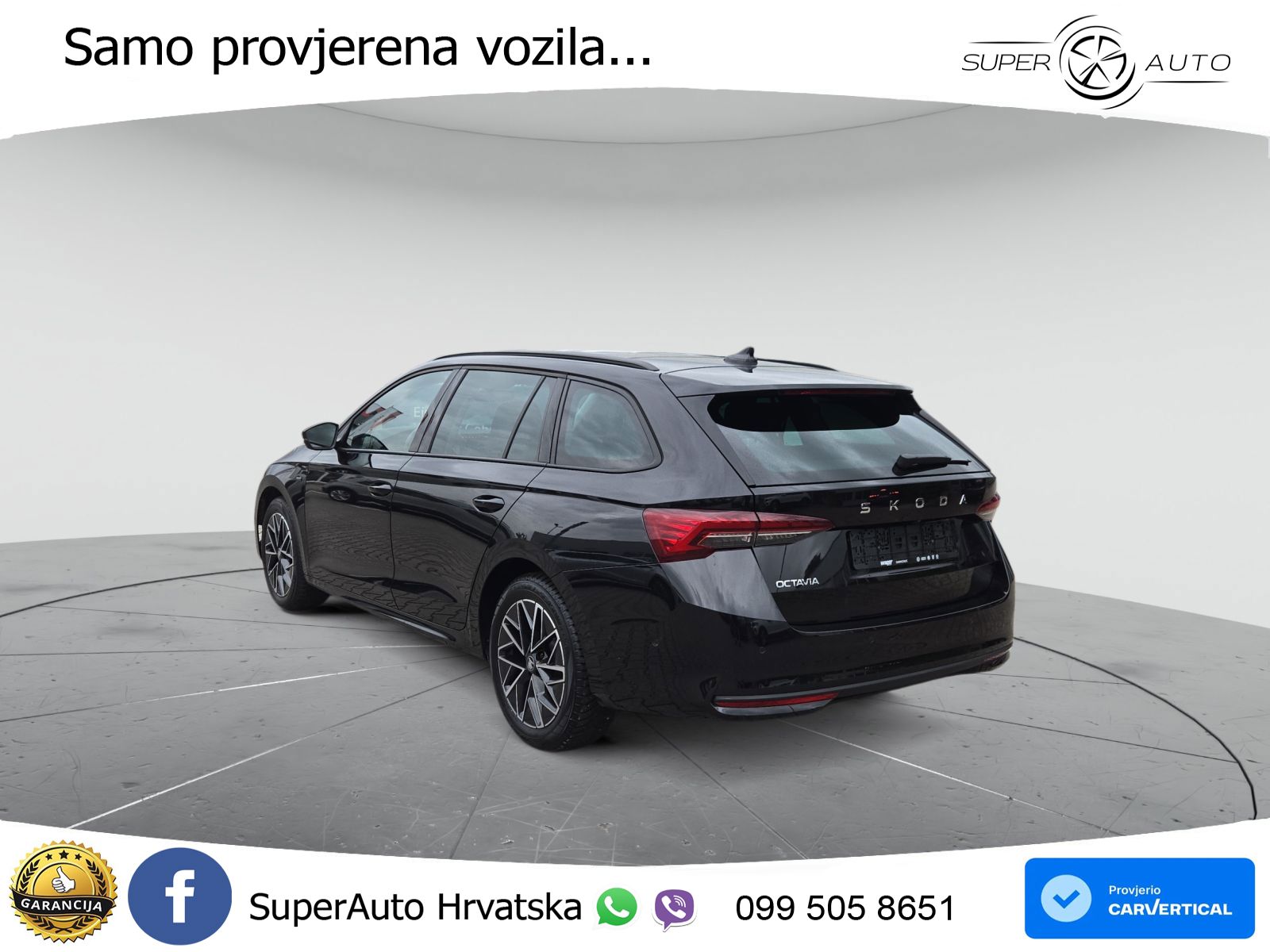 Škoda Octavia Combi 2.0 TDI (150 KS) DSG LED+GR SJED+ACC
