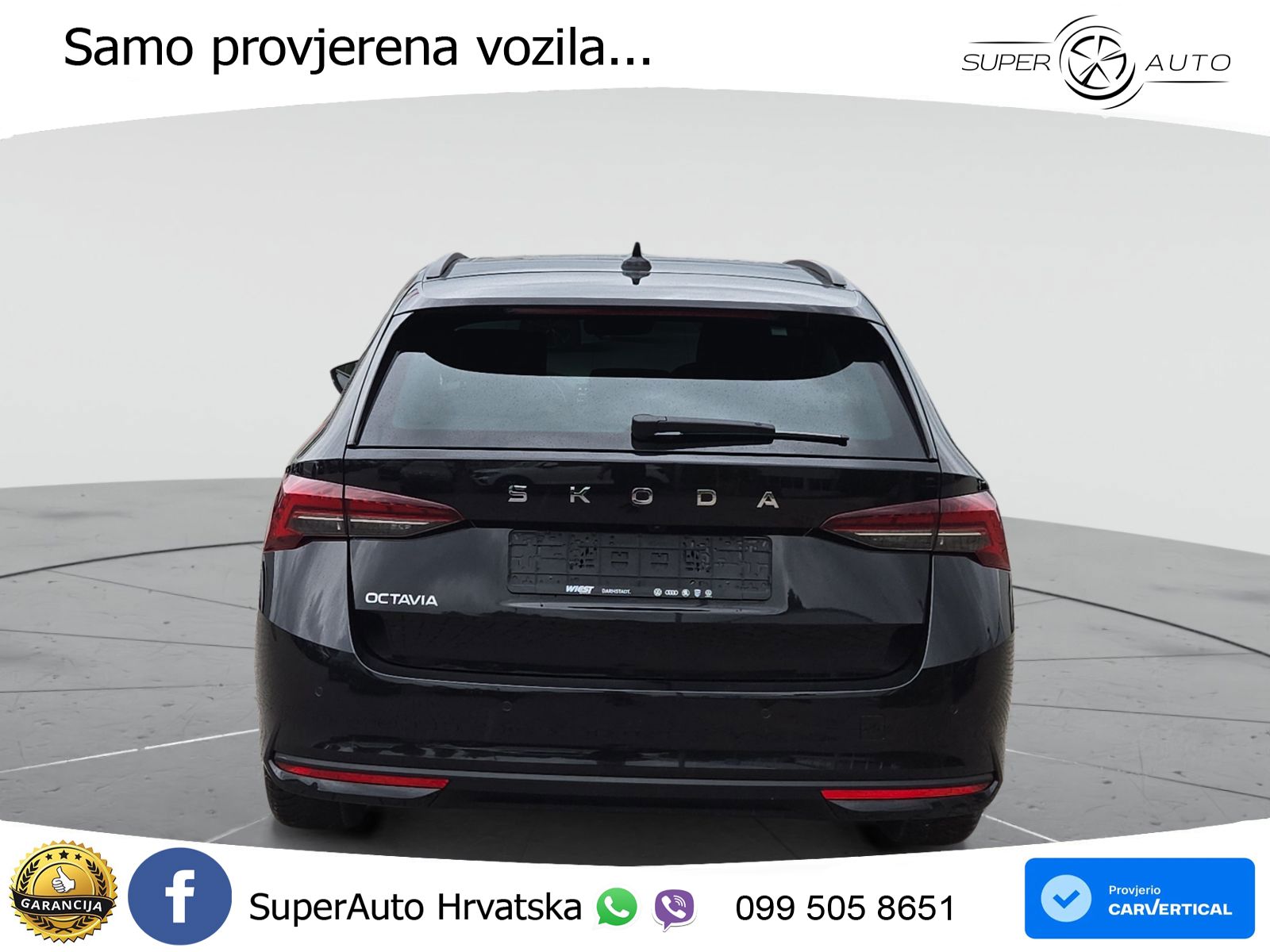 Škoda Octavia Combi 2.0 TDI (150 KS) DSG LED+GR SJED+ACC