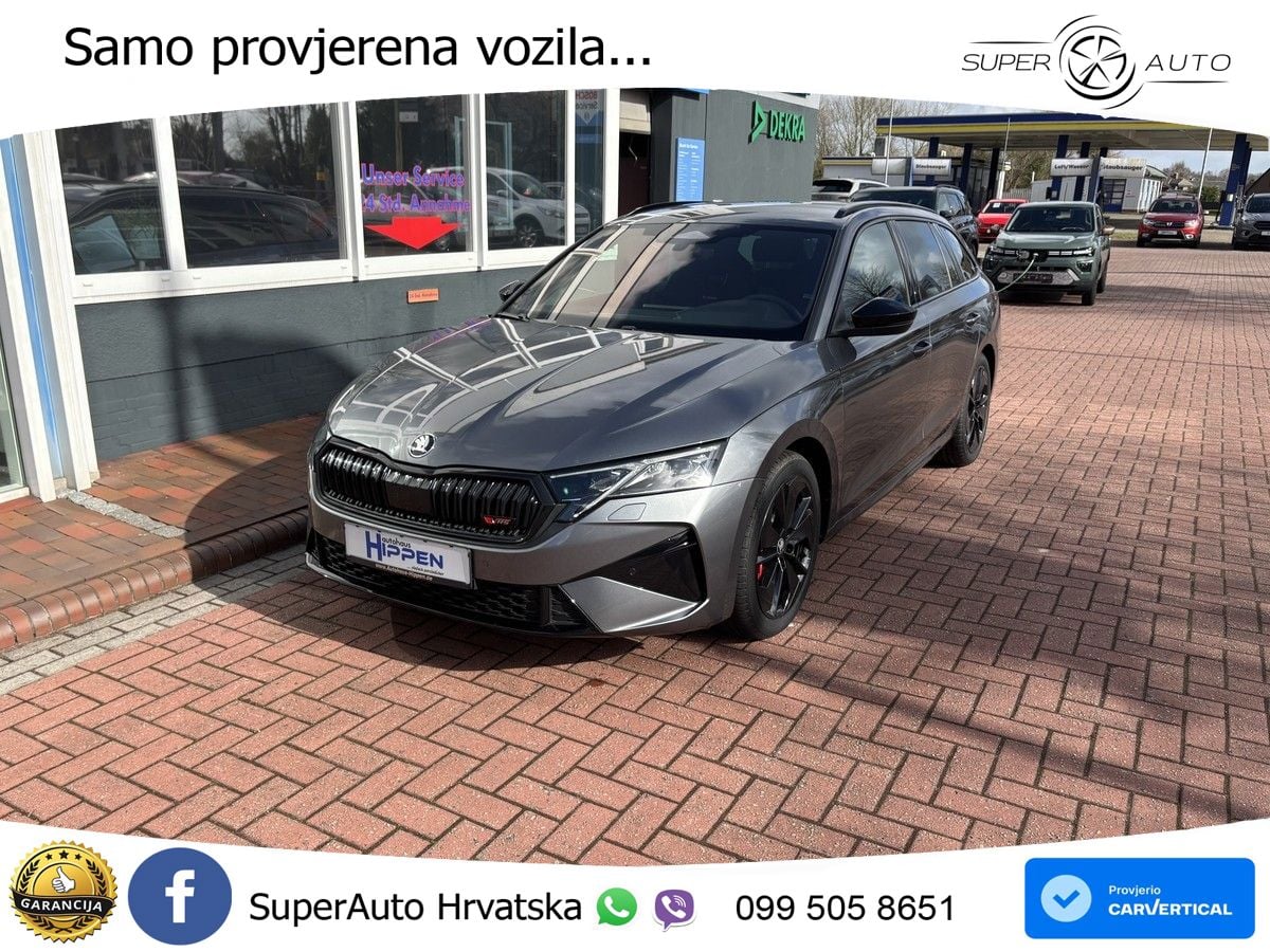 Škoda Octavia Combi RS 2.0 TSI (265 KS) DSG LED+GR SJED+ACC