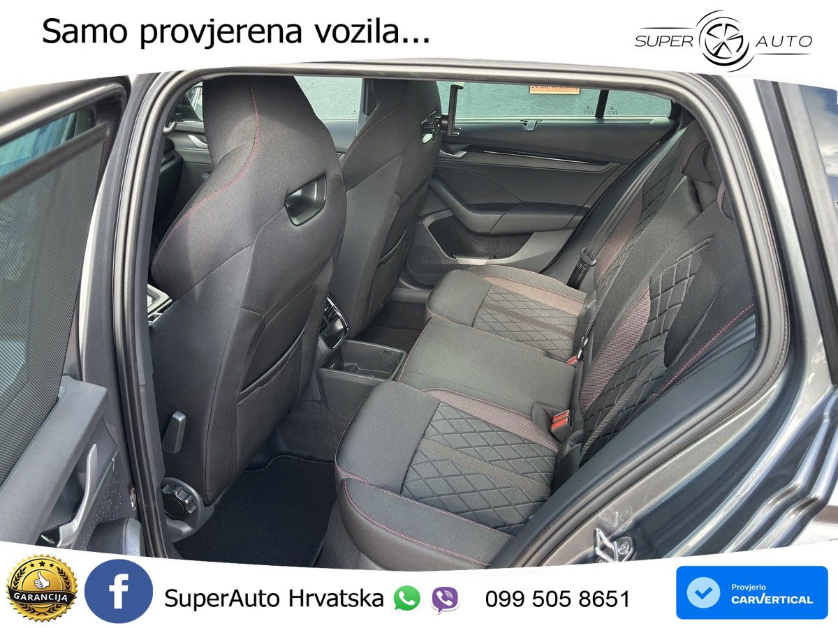 Škoda Octavia Combi RS 2.0 TSI (265 KS) DSG LED+GR SJED+ACC
