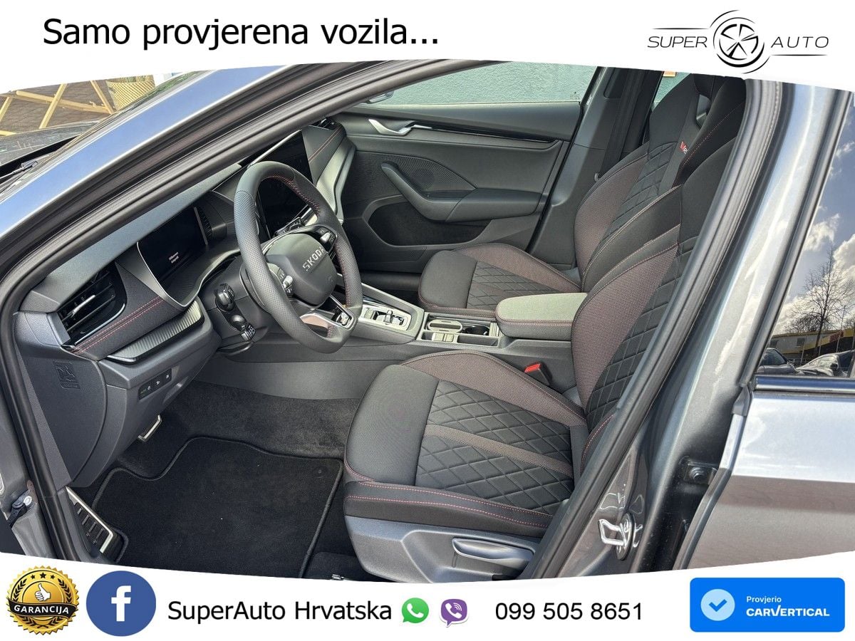 Škoda Octavia Combi RS 2.0 TSI (265 KS) DSG LED+GR SJED+ACC