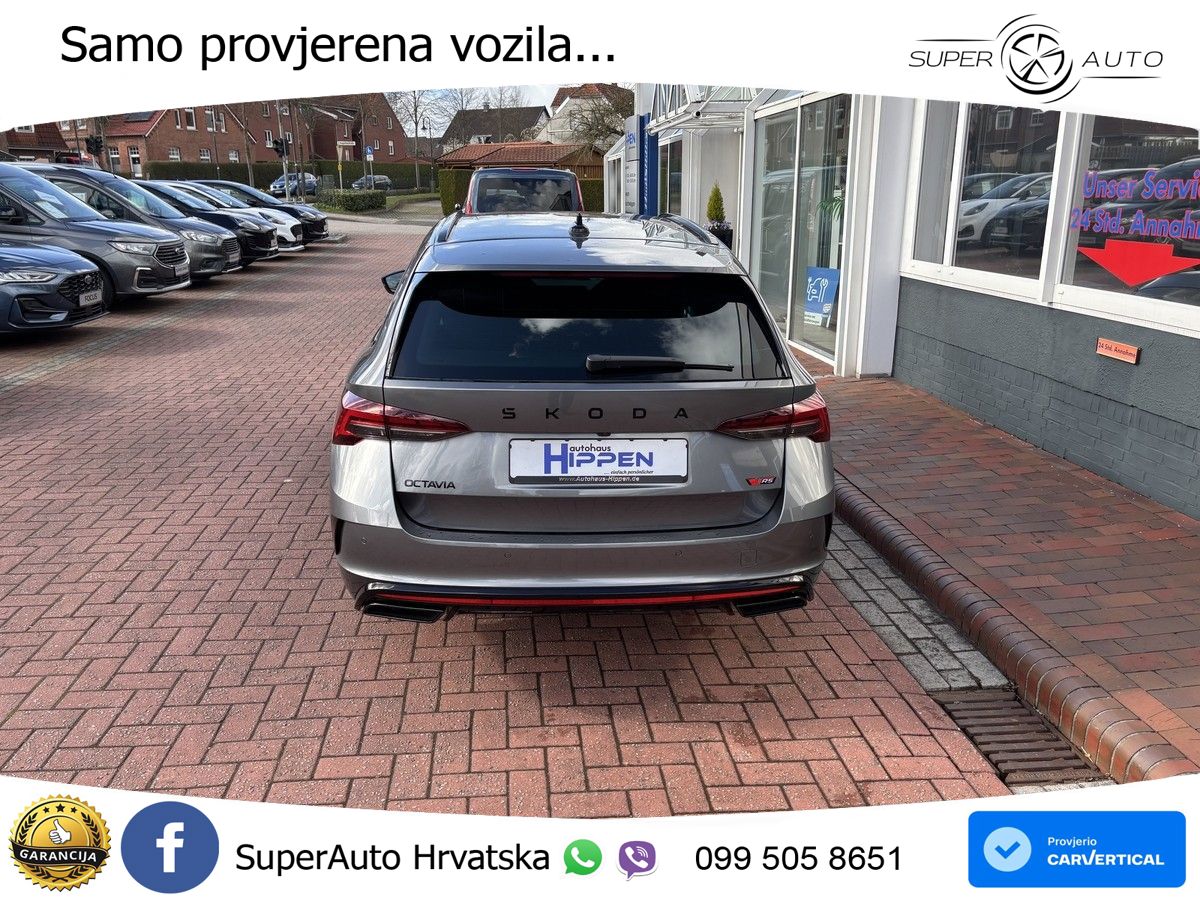 Škoda Octavia Combi RS 2.0 TSI (265 KS) DSG LED+GR SJED+ACC
