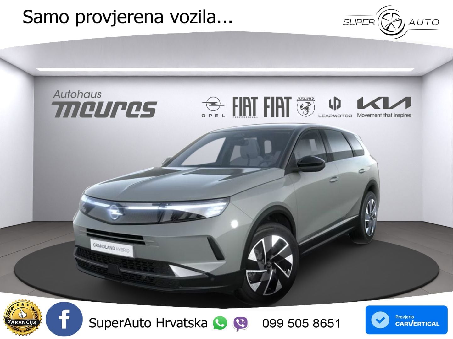 Opel Grandland 1.2 Turbo (145 KS) Hybrid eDCT GS