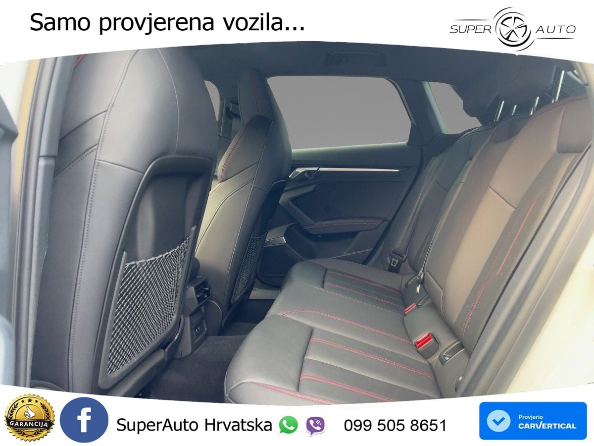 Audi A3 45 TFSIe (245 KS) S tronic S line MATRIX+GR SJED+KAM