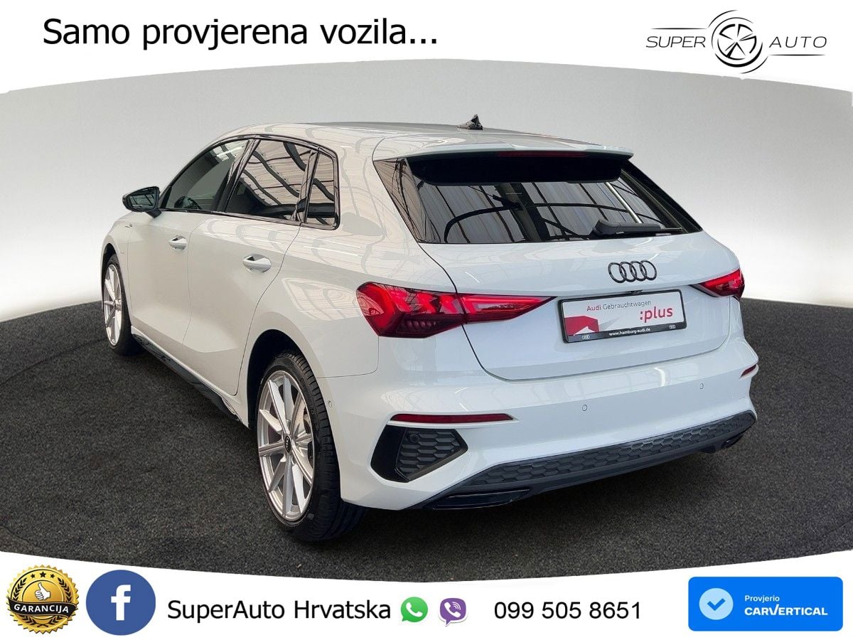Audi A3 45 TFSIe (245 KS) S tronic S line MATRIX+GR SJED+KAM