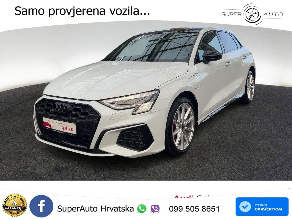 Audi A3 45 TFSIe (245 KS) S tronic S line MATRIX+GR SJED+KAM