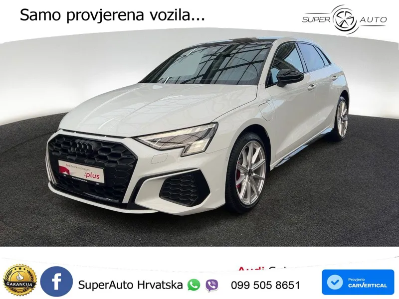 Audi A3 45 TFSIe (245 KS) S tronic S line MATRIX+GR SJED+KAM