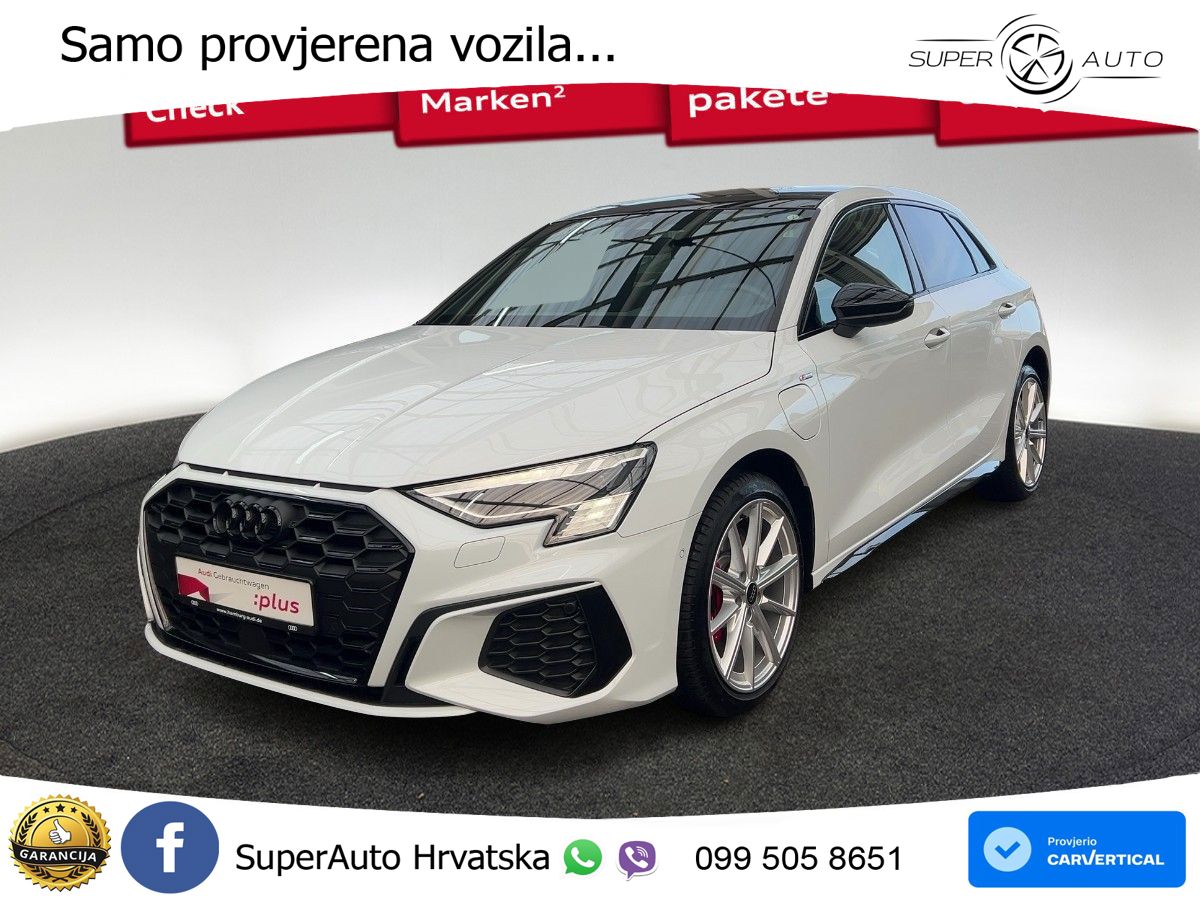 Audi A3 45 TFSIe (245 KS) S tronic S line MATRIX+GR SJED+KAM