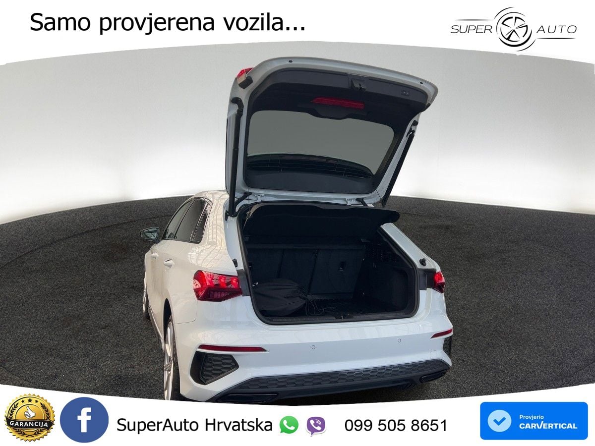 Audi A3 45 TFSIe (245 KS) S tronic S line MATRIX+GR SJED+KAM