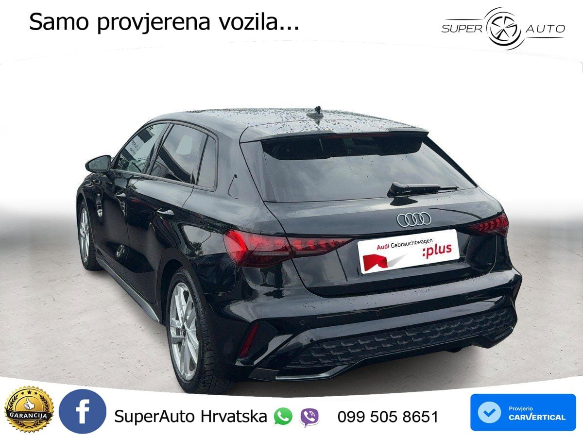 Audi A3 35 TFSI (150 KS) S tronic S line LED+GR SJED+ACC