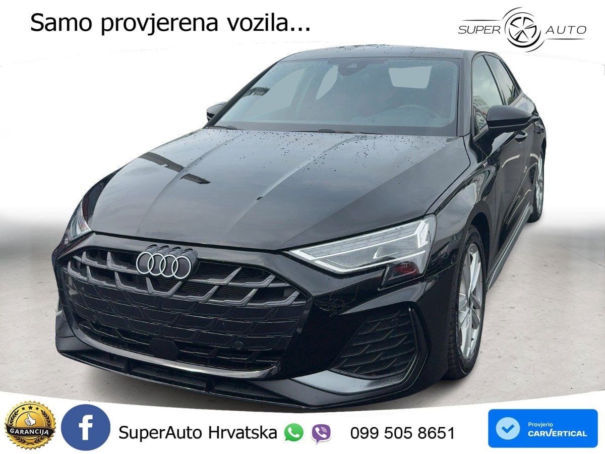 Audi A3 35 TFSI (150 KS) S tronic S line LED+GR SJED+ACC