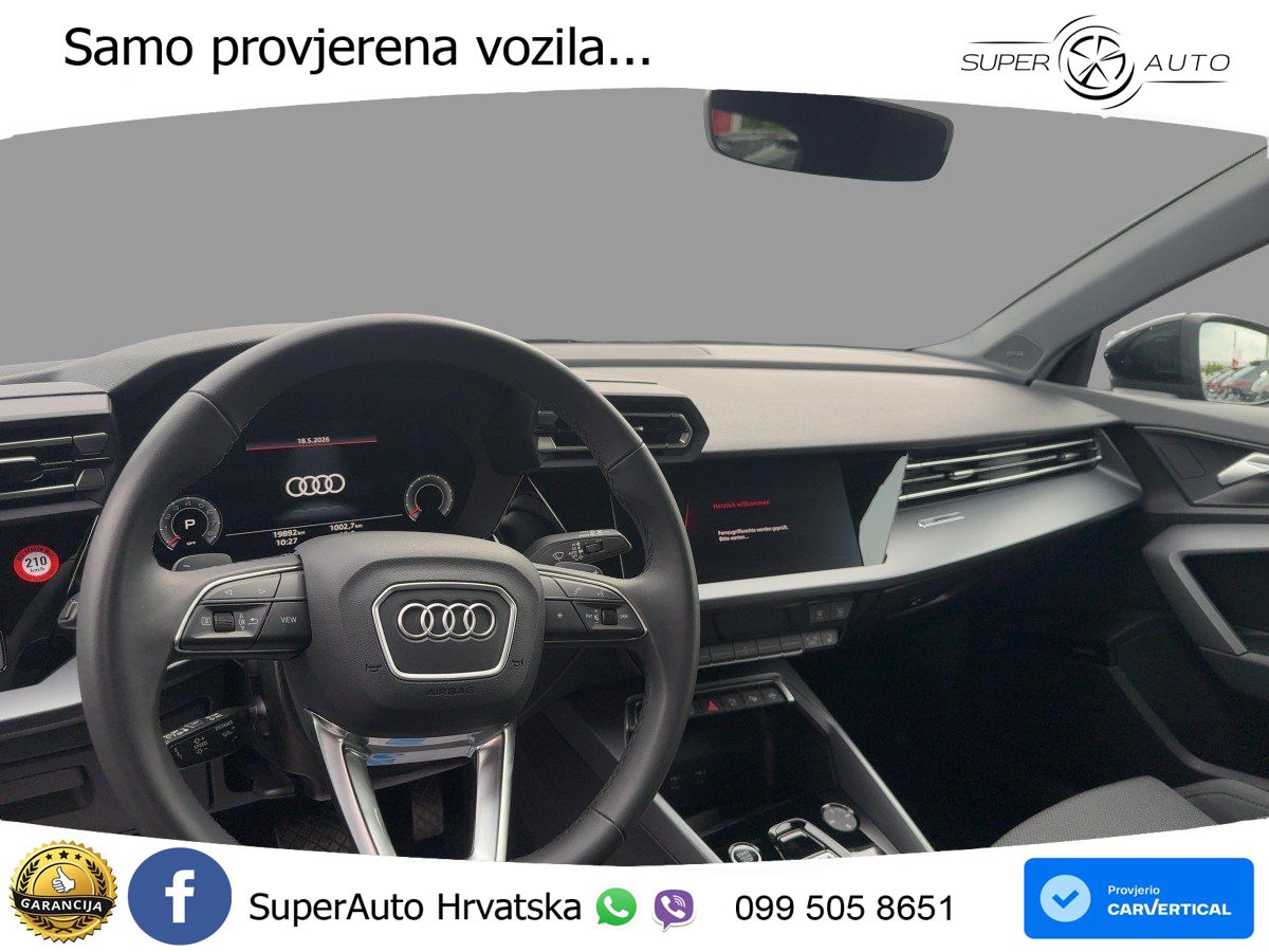 Audi A3 35 TFSI (150 KS) S tronic S line LED+GR SJED+ACC