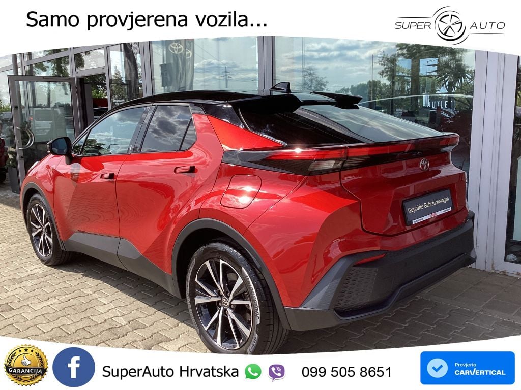 Toyota C-HR 1.8 (140 KS) Hybrid e-CVT Team Deutschland LED+GR SJED+ACC