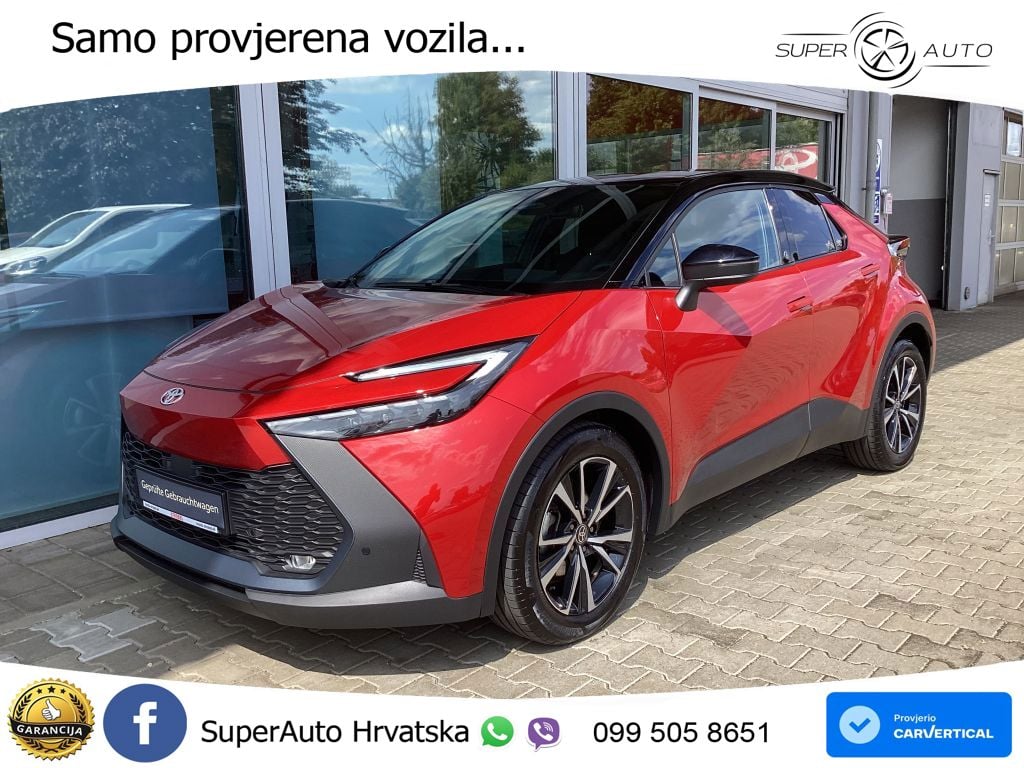 Toyota C-HR 1.8 (140 KS) Hybrid e-CVT Team Deutschland LED+GR SJED+ACC